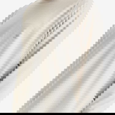 Majica Needles Needles Mesh Long Sleeve T-Shirt, Size Large Bela | QV345-A, 5