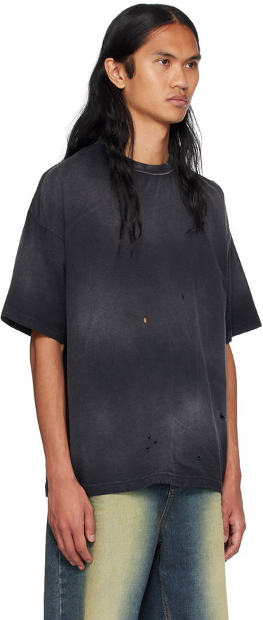 Majica We11done Distressed T-Shirt Črna | WD-TT2-24-742-U-BK, 1