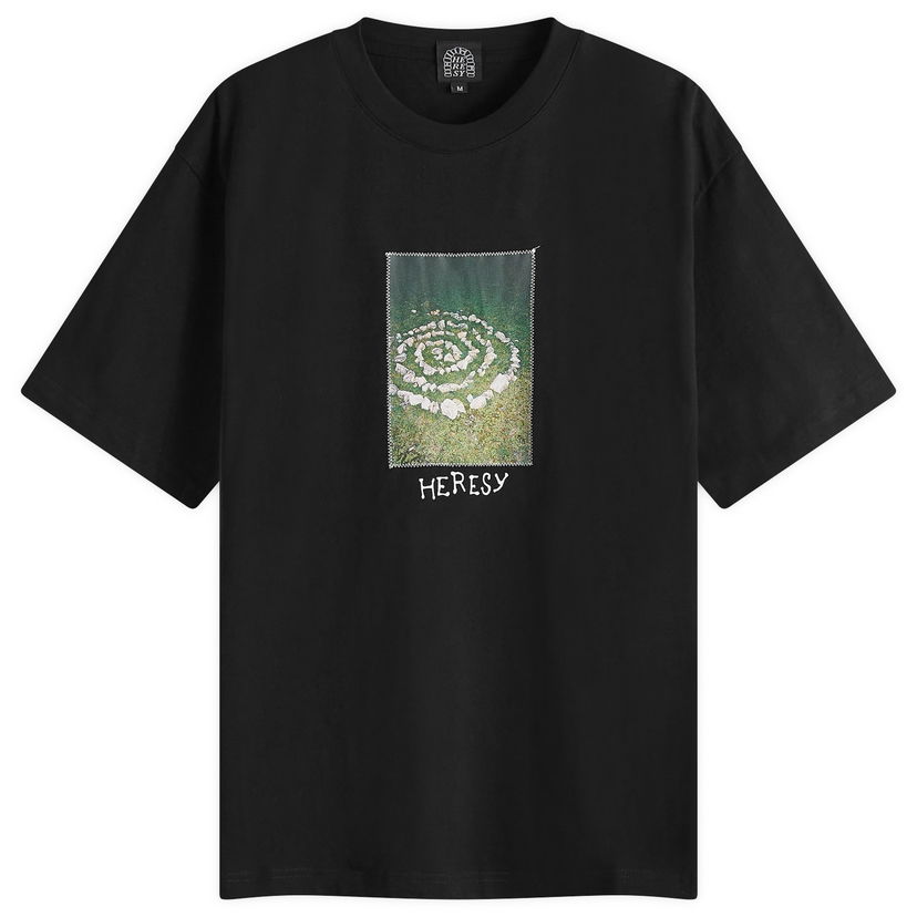 Majica Heresy Spiral T-Shirt Črna | HAW24-T02B