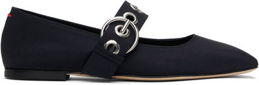 Pasovi Aeyde Aeyde Uma Eyelet Ballerina Flats Mornarica | A11-FL-RKLS08FL159-SS25-519-069, 0