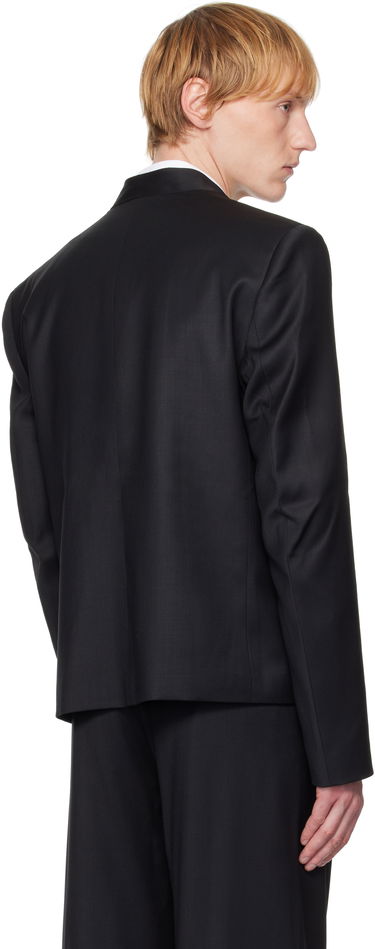 Jakna HELIOT EMIL HELIOT EMIL Aegis Wrap Blazer Črna | SS25_M_04_045_BLK01_CO, 2