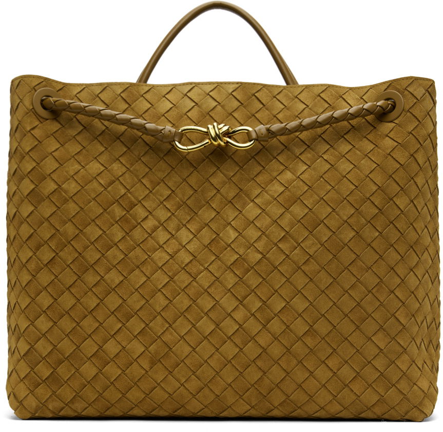 Tote bag Bottega Veneta Large Andiamo Tote Oranžna | 766019 V1QE6, 0