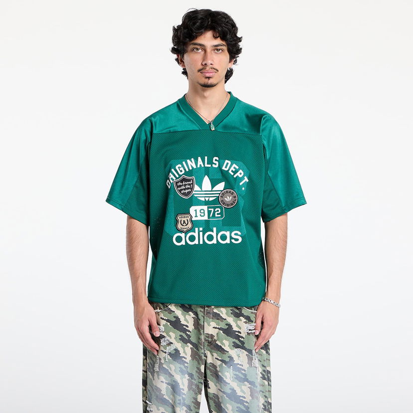 Dres adidas Originals adidas Originals Dept. Graphic Mesh Jersey Zelena | KD6251