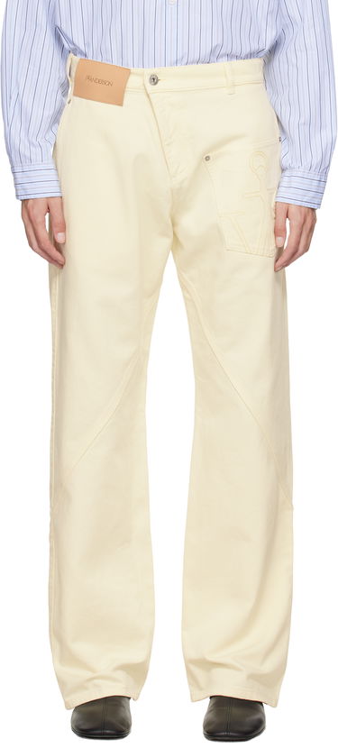 Kavbojke JW Anderson Twisted Workwear Jeans Rumena | TR0405-PG1775, 0
