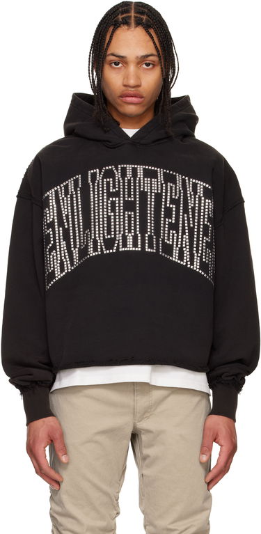 Pulover MISBHV MISBHV 'Enlighted' Cropped Hoodie Črna | 250M215, 0