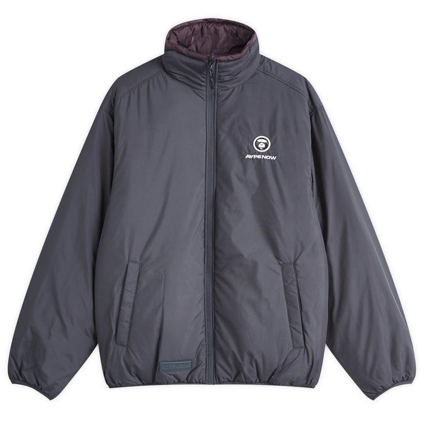 Puhovka AAPE by A Bathing Ape AAPE Now Reversible Camo Padded Jacket Siva | AAPJKM7658XXNGYD
