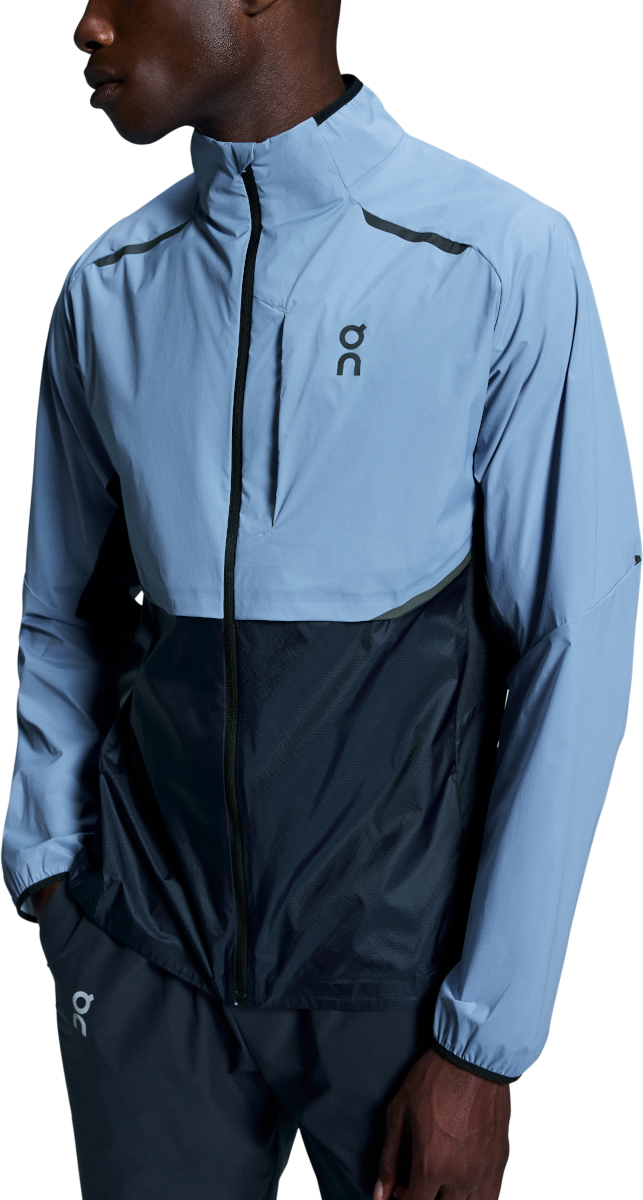Vetrovka On Running Weather Running Jacket Modra | 1me10310734