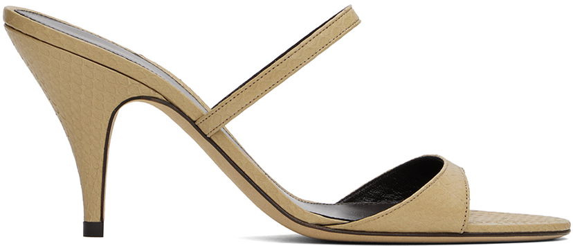 Modni dodatki The Row The Row Vika Heeled Sandals Bež | F1548-E14