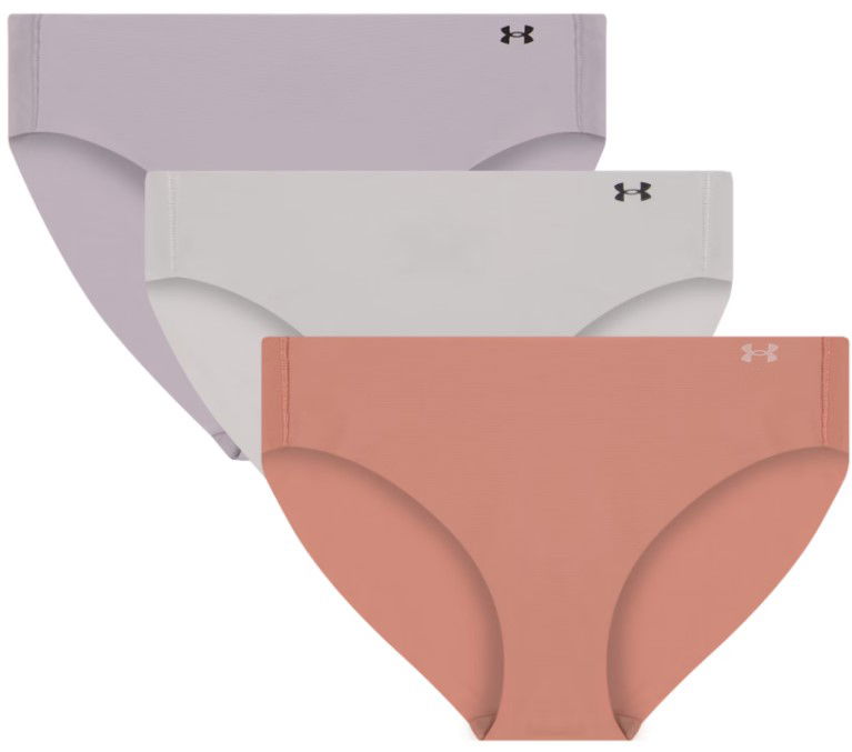 Spodnjice Under Armour Pure Stretch No Show Bikini Underwear - 3 Pack Večbarvna | 1383897-696
