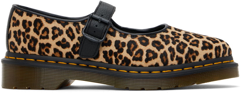 Oblačila Dr. Martens Dr. Martens Elphie Leopard Mary Janes Bež | 41651200