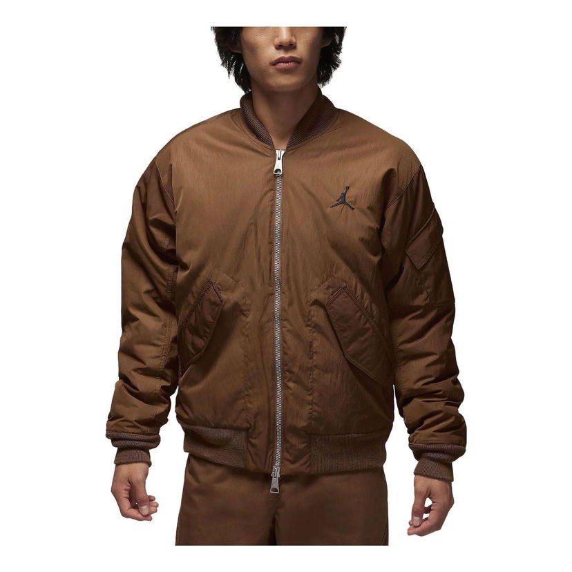 Bomber jakna Jordan Essentials Renegade Bomber Jacket Rjava | FB7317-281