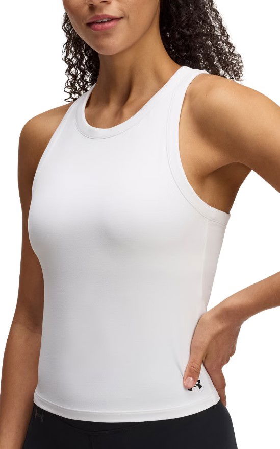 Majica brez rokavov Under Armour Under Armour Motion High Neck Tank Top Bela | 1390367-100