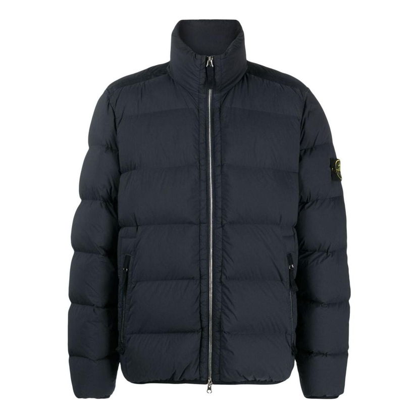 Puhovka Stone Island Street Style Logo Down Jacket Modra | 791544028-V0020