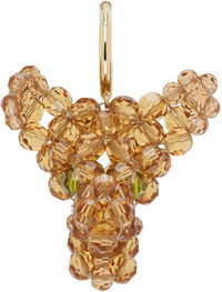 Simone Rocha Creature Trophy Head Beaded Single Earring