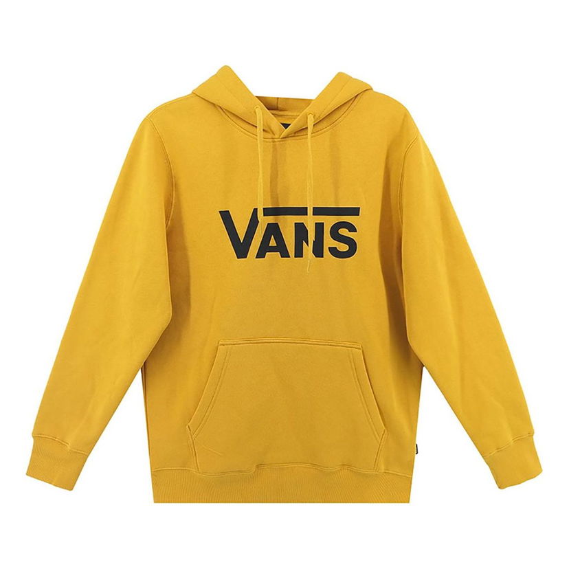 Pulover Vans Vans Logo Fleece Hoodie Rumena | VN0A5H87YWM