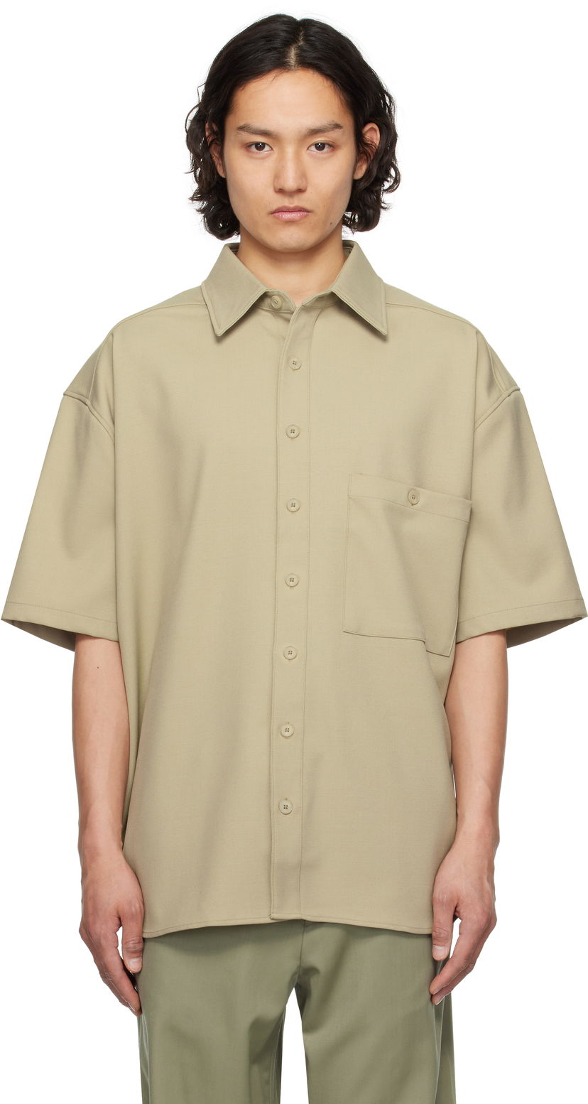 Srajce Entire Studios Entire Studios Duper Short Sleeve Shirt Zelena | ESU-S25-2006-SA