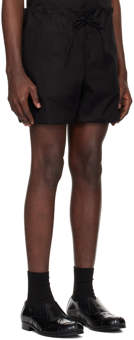 Kratke hlače We11done We11done Puff Shorts Črna | WD-PT1-24-201-M-BK, 1
