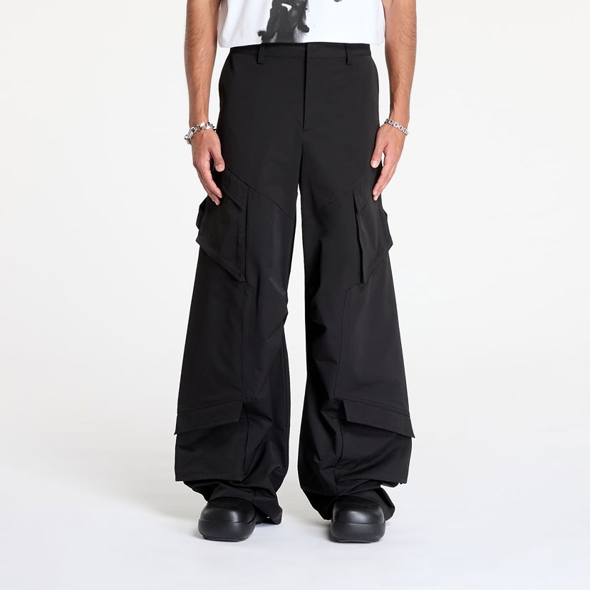 Cargo hlače HELIOT EMIL Cellulae Cargo Trousers Črna | HE_M_10_160_BLK01