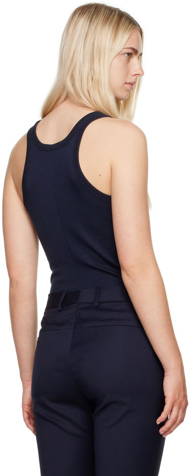 Majica brez rokavov Helmut Lang Helmut Lang Tank Top Modra | O01HW521, 2