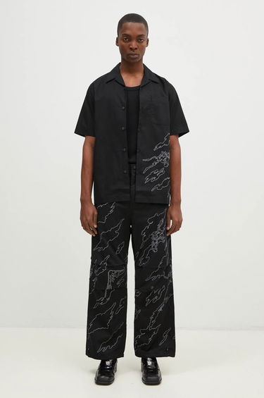 Hlače Maharishi DPM: Bonsai Sparse Snopants Trousers Črna | 5340, 4