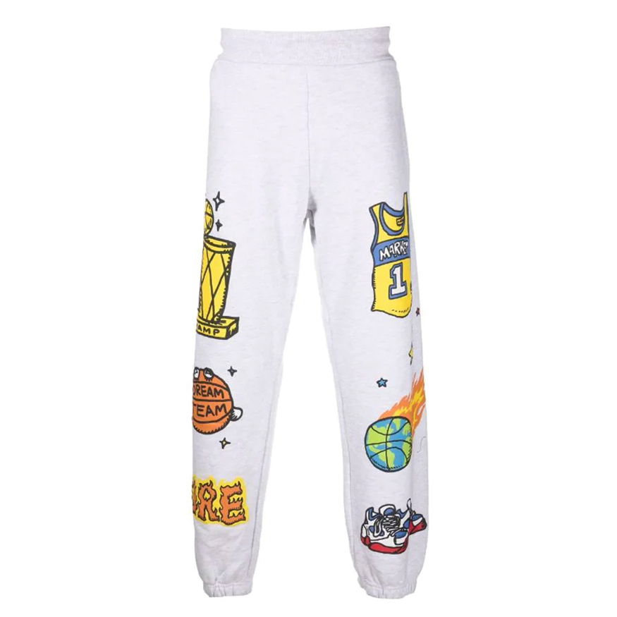 Trenirka MARKET Memorabilia Sweatpants Bela | 395000527, 1