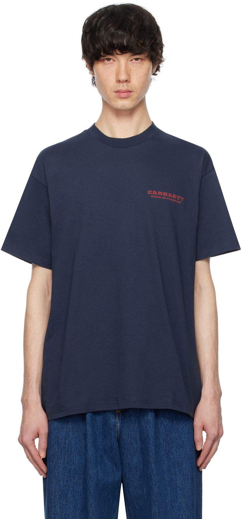 Majica Carhartt WIP Carhartt WIP Runaway T-Shirt Mornarica | I034409