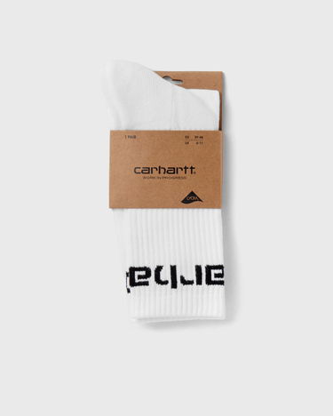 Nogavice Carhartt WIP Socks White Bela | I029422.00AXX, 4