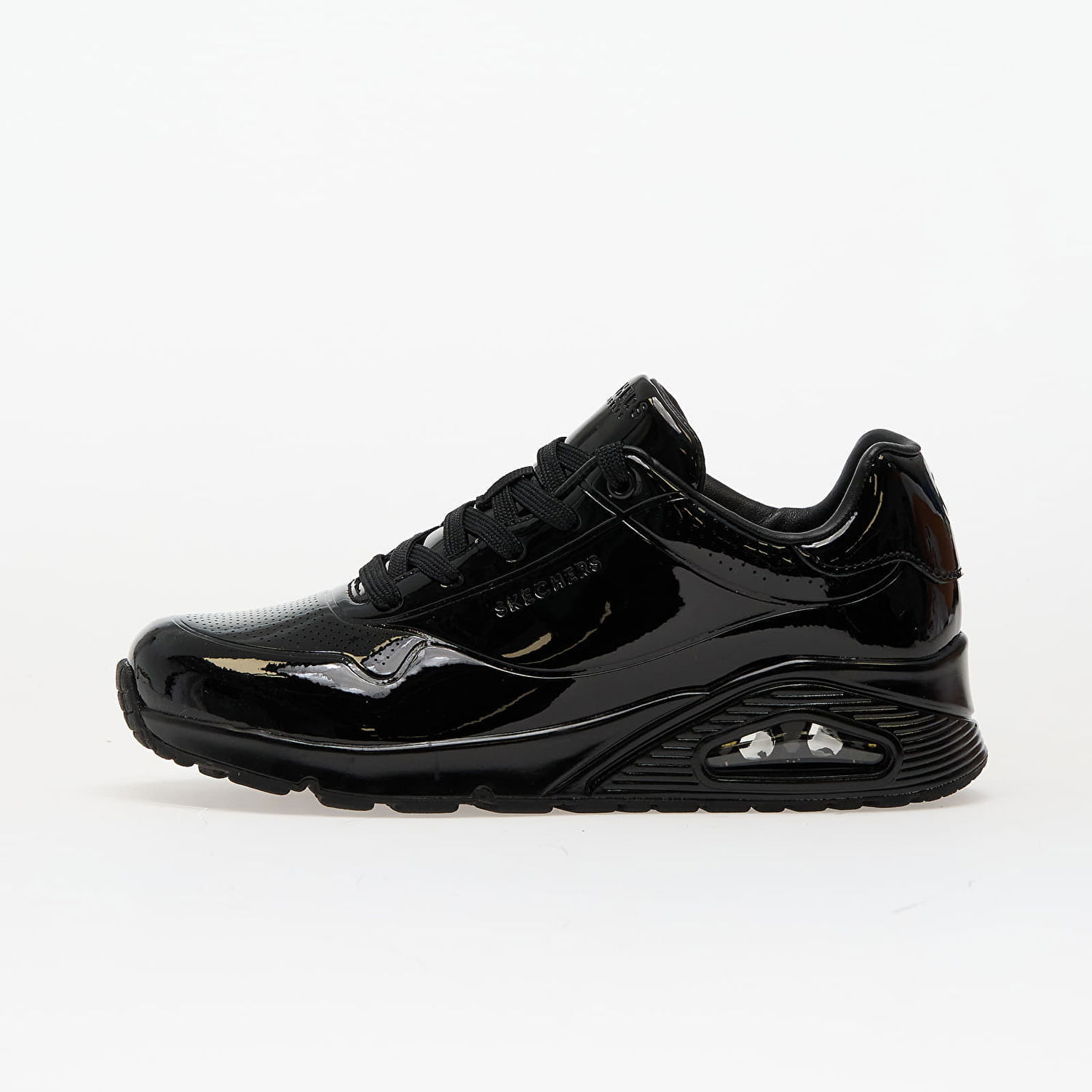 Superge in čevlji Skechers Uno - Shiny One Črna | 177142-BBK, 0