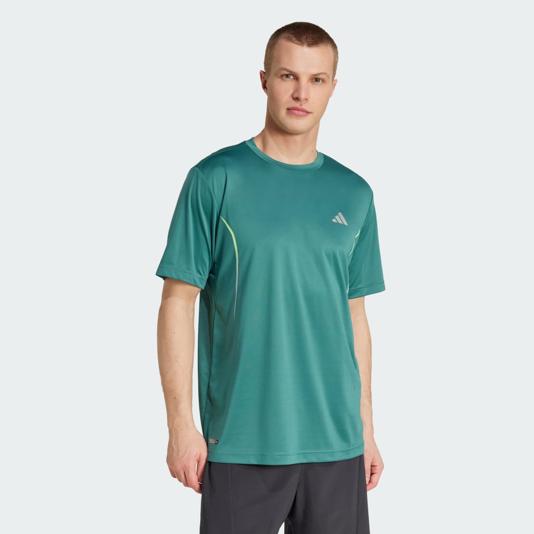 Majica adidas Performance Tech Apparel T-Shirt Zelena | JZ8492, 0