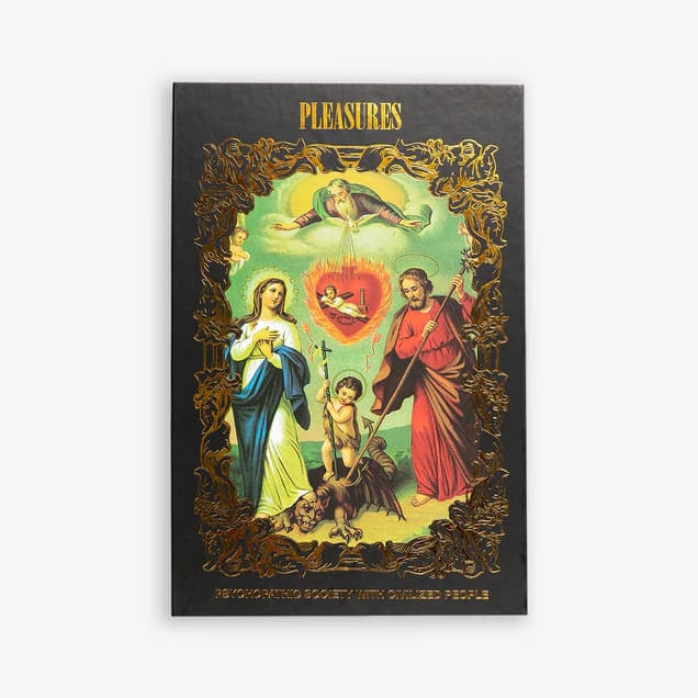 Knjige in revije Pleasures Saint Booksafe Universal Črna | P25F063-BLACK