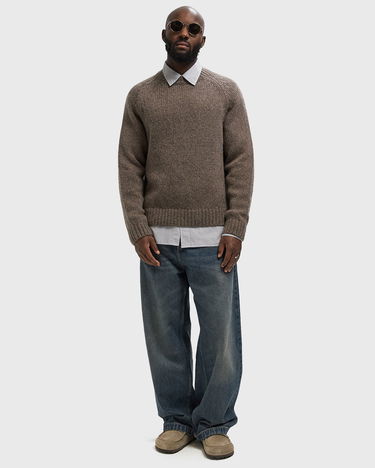 Pleteni pulover NORSE PROJECTS Birger Wool Raglan Sweater Rjava | N45-0657-9023, 1