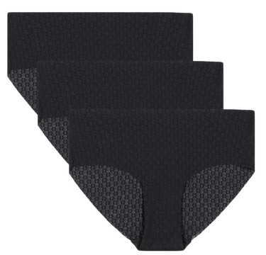 Spodnjice Under Armour Under Armour Solid 3-Pack Hipster Panties Črna | 1390413-001, 0