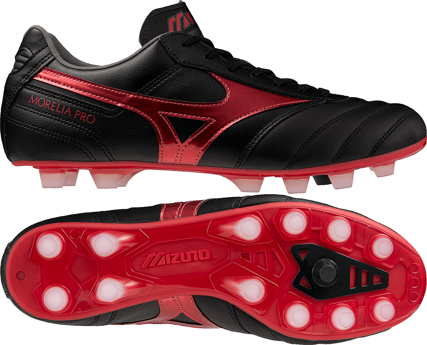 Superge in čevlji Mizuno Morelia II Pro FG Črna | p1ga2506-00, 1