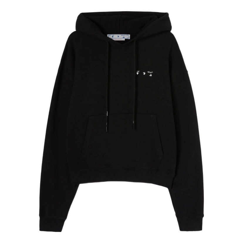 Pulover Off-White Caravaggio Painting Print Hoodie Črna | OMBB037C99FLE0041001