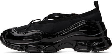 Nega čevljev Simone Rocha Simone Rocha Classic Criss Cross Tracker Ballerinas Črna | HT19 0755, 2