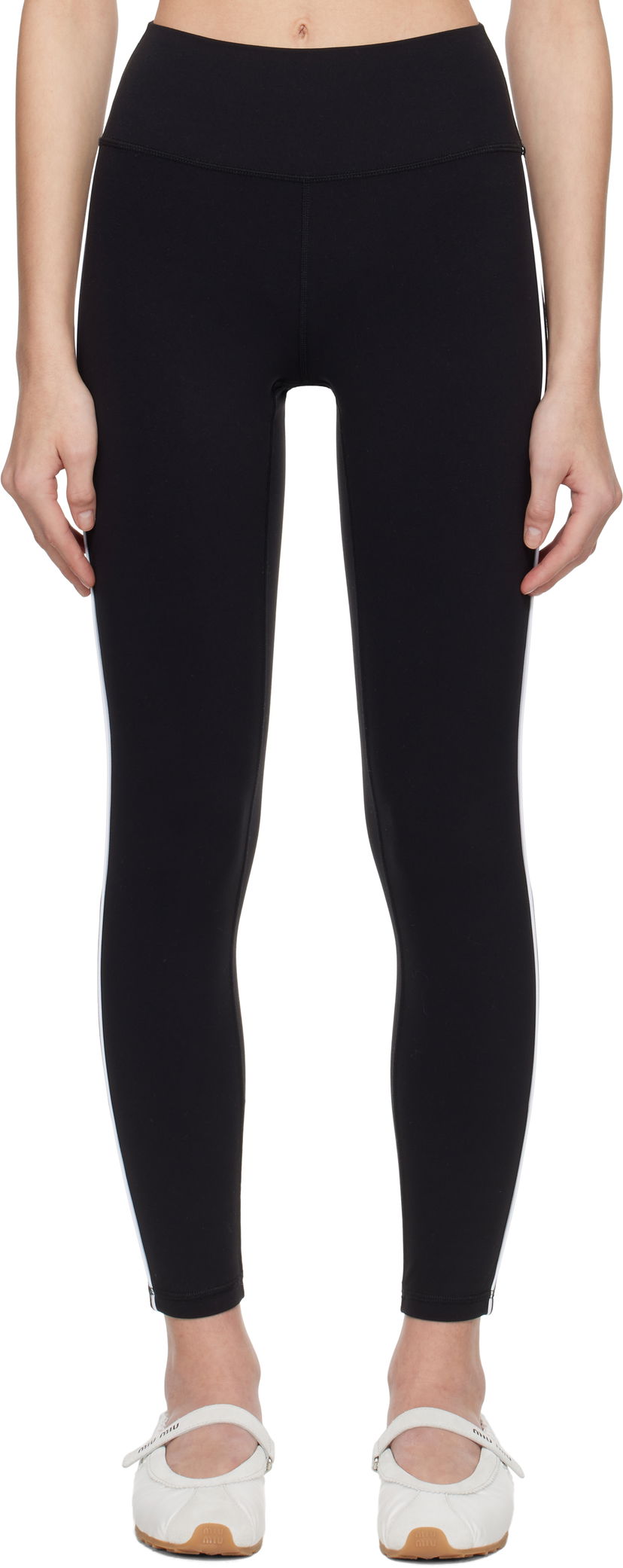 Pajkice Sporty & Rich Sporty & Rich Health Leggings Črna | PA045622324BA01