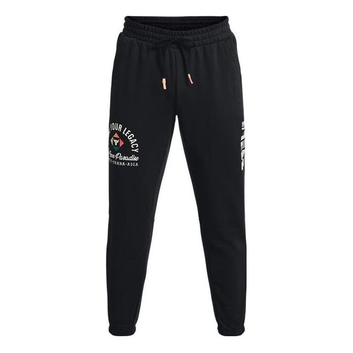 Trenirka Under Armour Project Rock Heavyweight Terry Pants Črna | 1377440-001