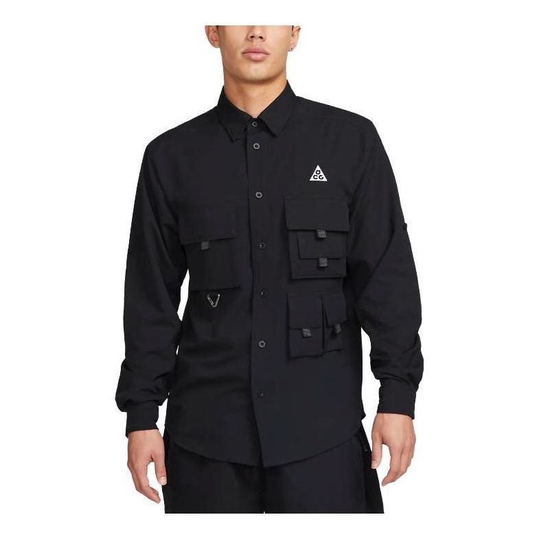 Srajce Nike ACG Devastation Trail UV-Protection Jacket Črna | DN3937-010