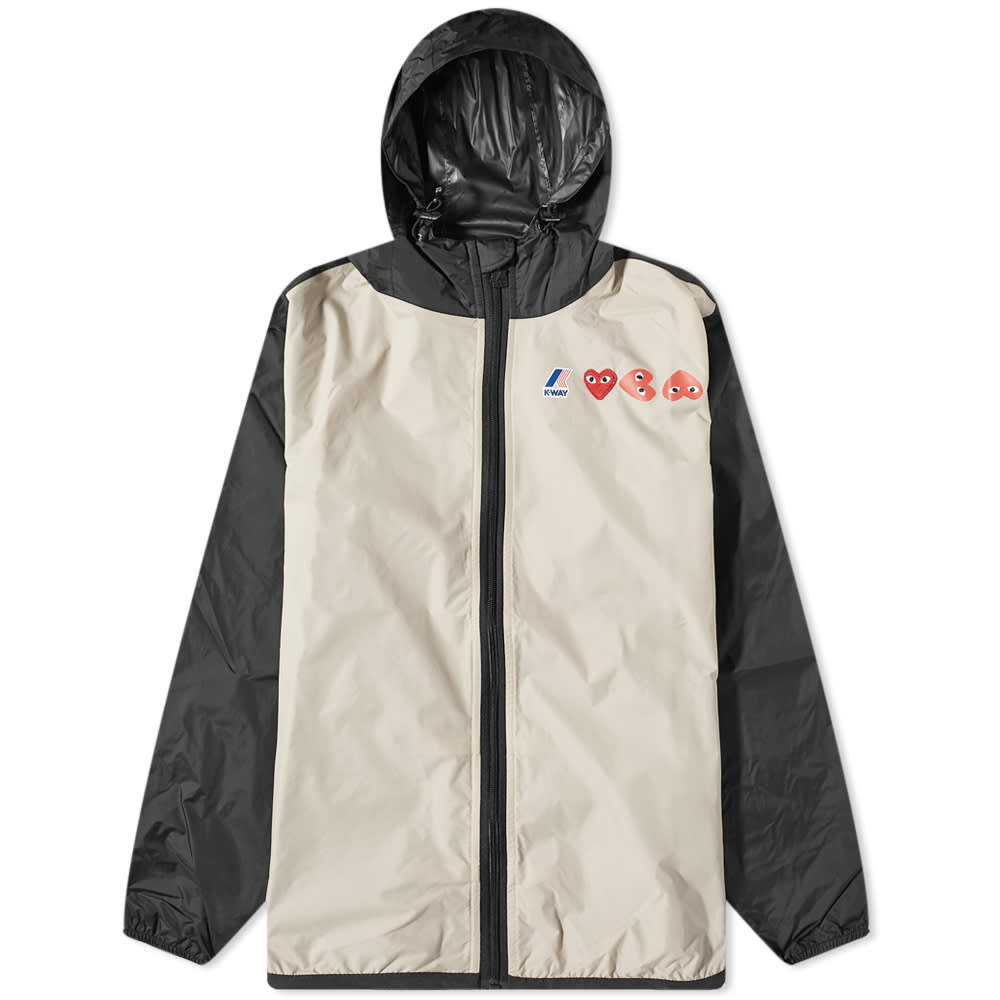 Vetrovka Comme des Garçons K-Way x Full Zip Block Colour Jacket Bež | P1J505-3, 0