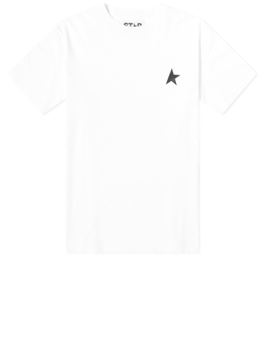 Majica Golden Goose Star Optic White/Black Bela | GWP01220P00059310364