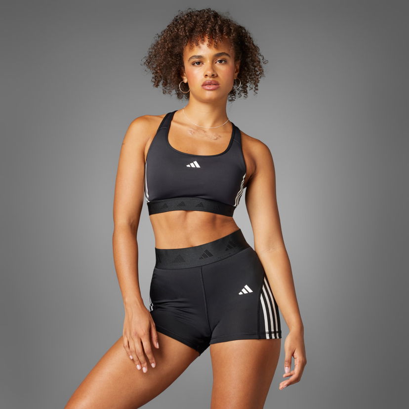 Kratke hlače adidas Performance Hyperglam 3-Inch Training Shorts Črna | IN9299