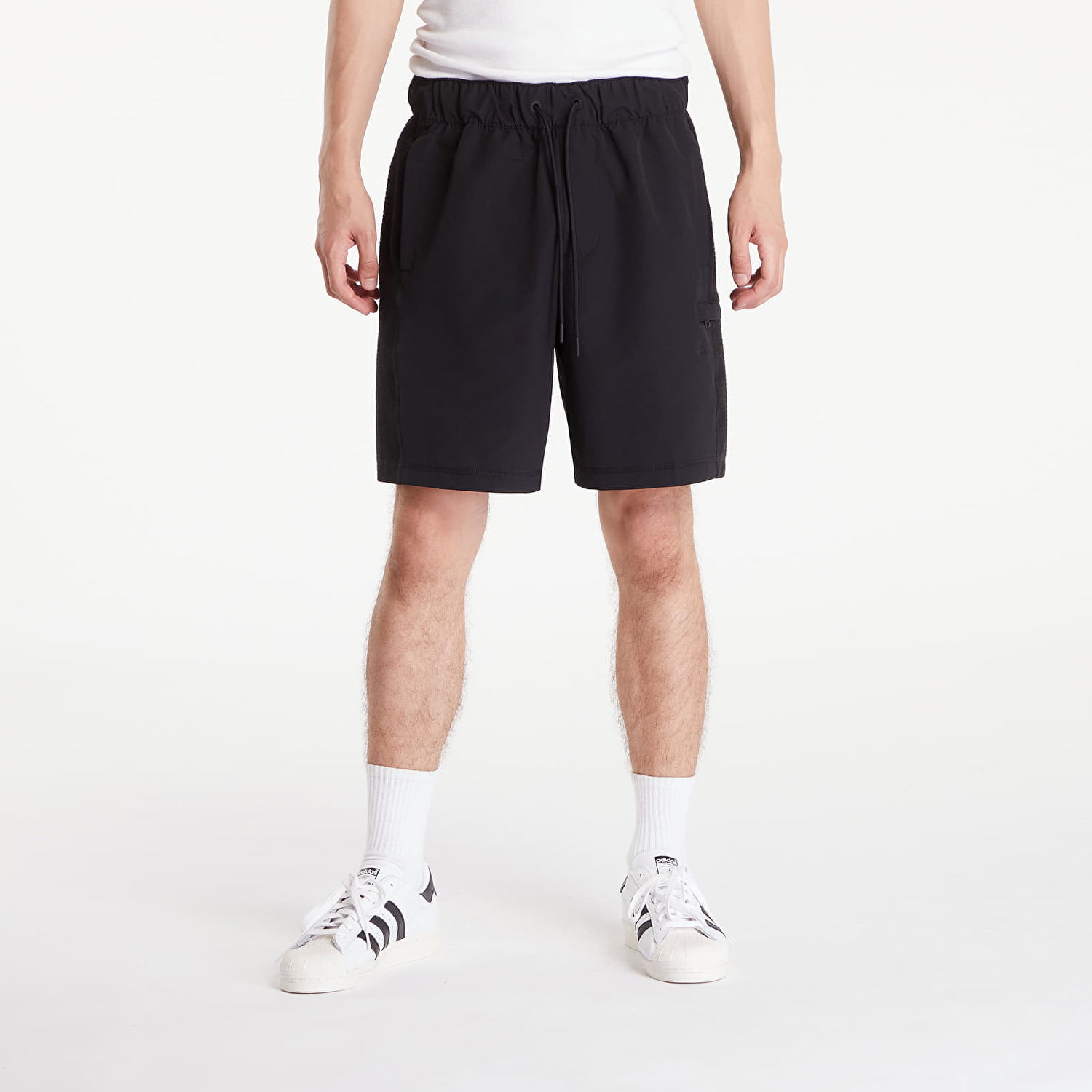 Kratke hlače CALVIN KLEIN Technical Grid Shorts Black Črna | J30J325668 BEH, 0