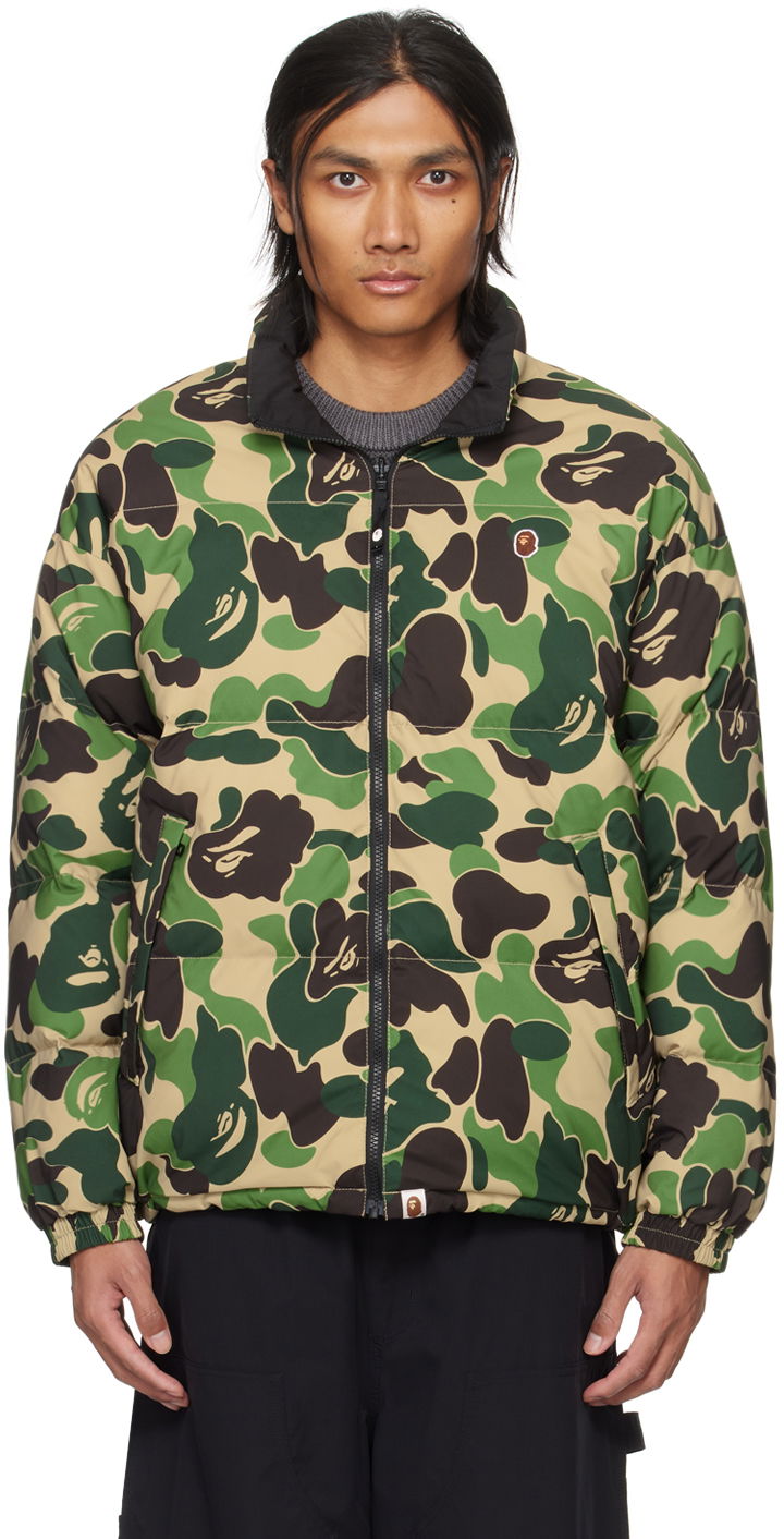 Jakna BAPE ABC Camo Reversible Down Jacket Zelena | 001DNJ801007M, 0