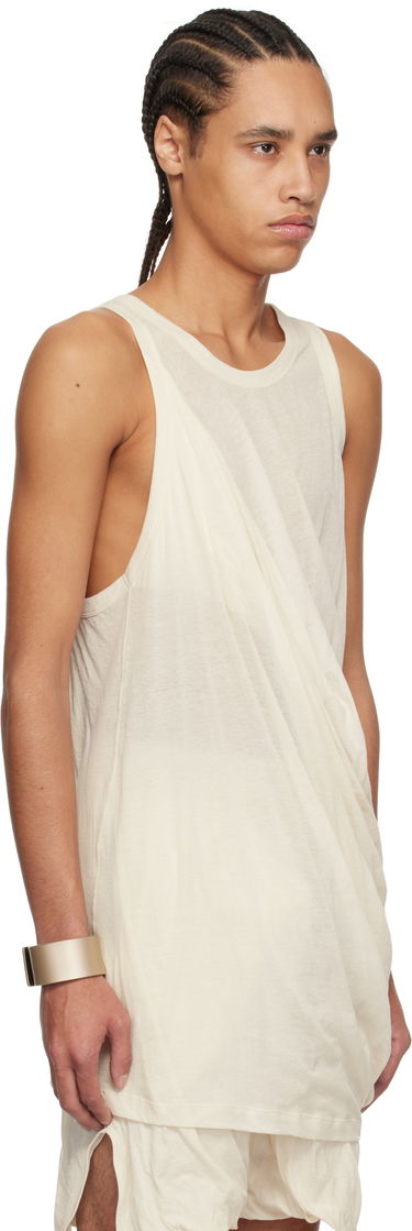 Majica brez rokavov Rick Owens Rick Owens Hollywood Tank Top Črna | RR01E5152 UC, 4