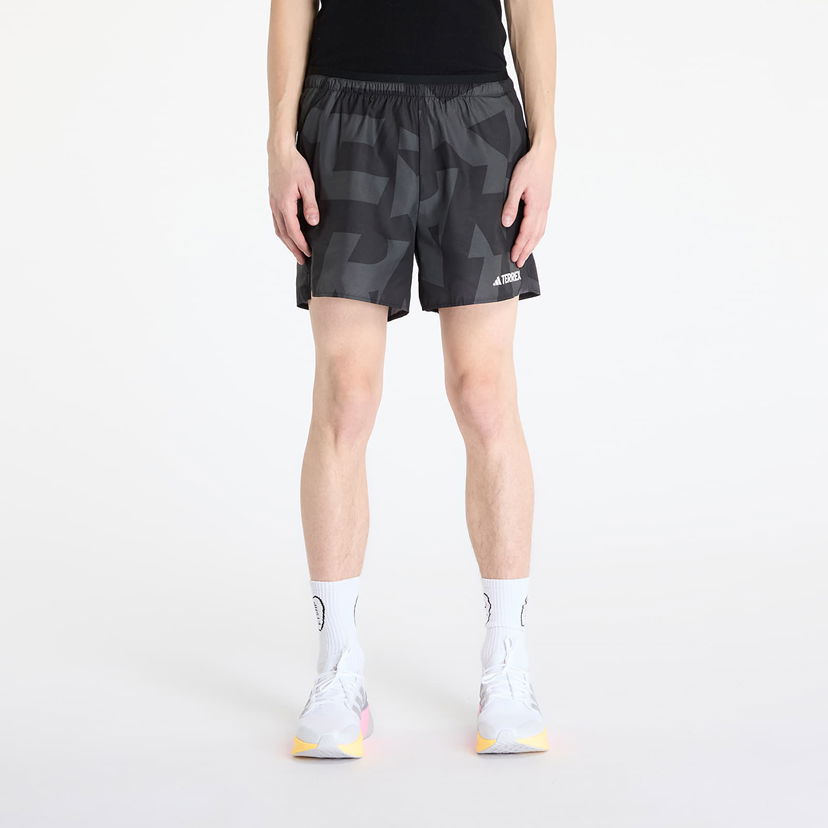 Kratke hlače adidas Performance Terrex Multi Printed Light Shorts Črna | JE9415