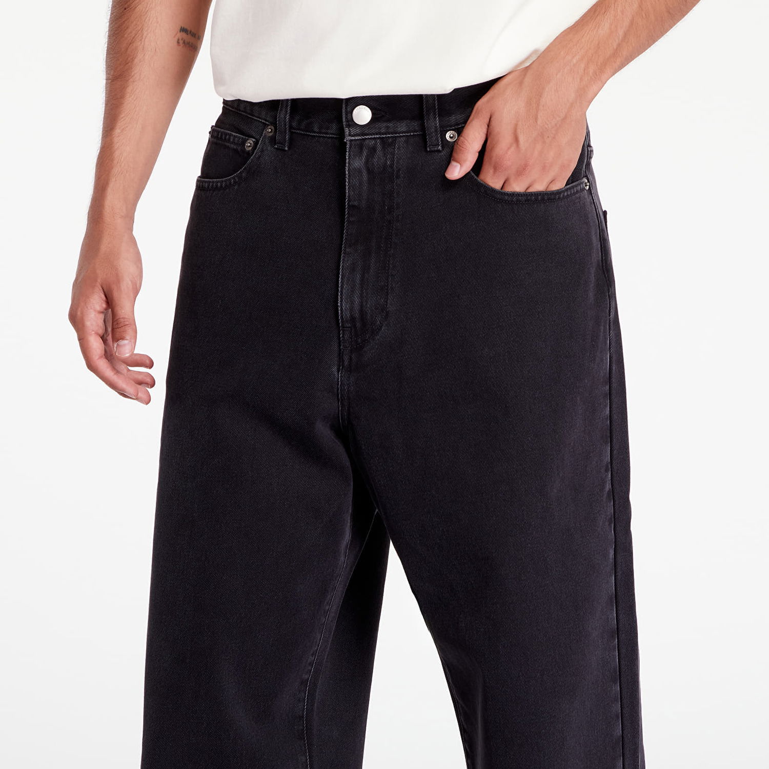 Kavbojke Ambush Basic Denim Pant Black/ No Color Črna | BMYA001F24DEN0011100, 1