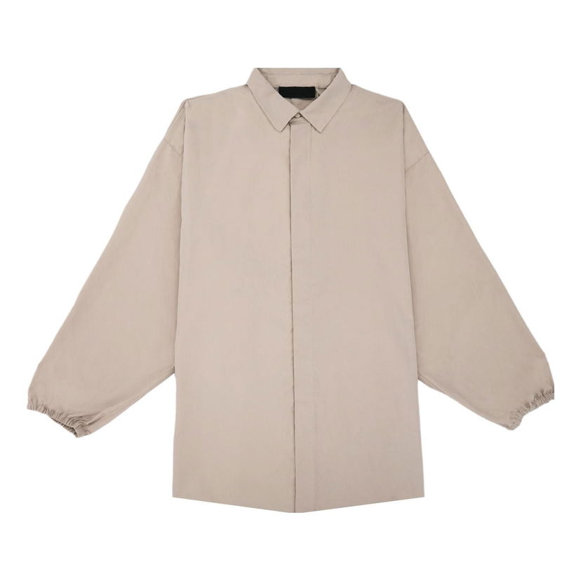 Srajce Fear of God Essentials Button Down Shirt Bež | 186BT234022F