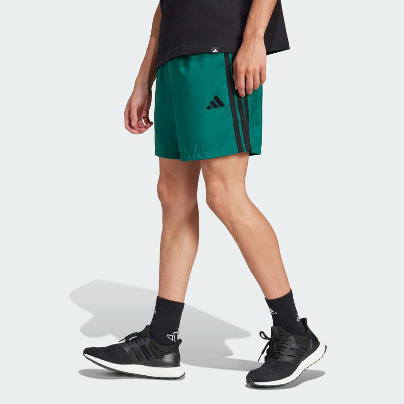 Kratke hlače adidas Performance Men's Training 3-Stripes Shorts Zelena | JW1910