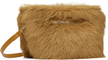 Torbica The Attico Attico 'Via dei Giardini 15' Fur Shoulder Bag Rjava | 250WAH00048 LBT119AA, 1