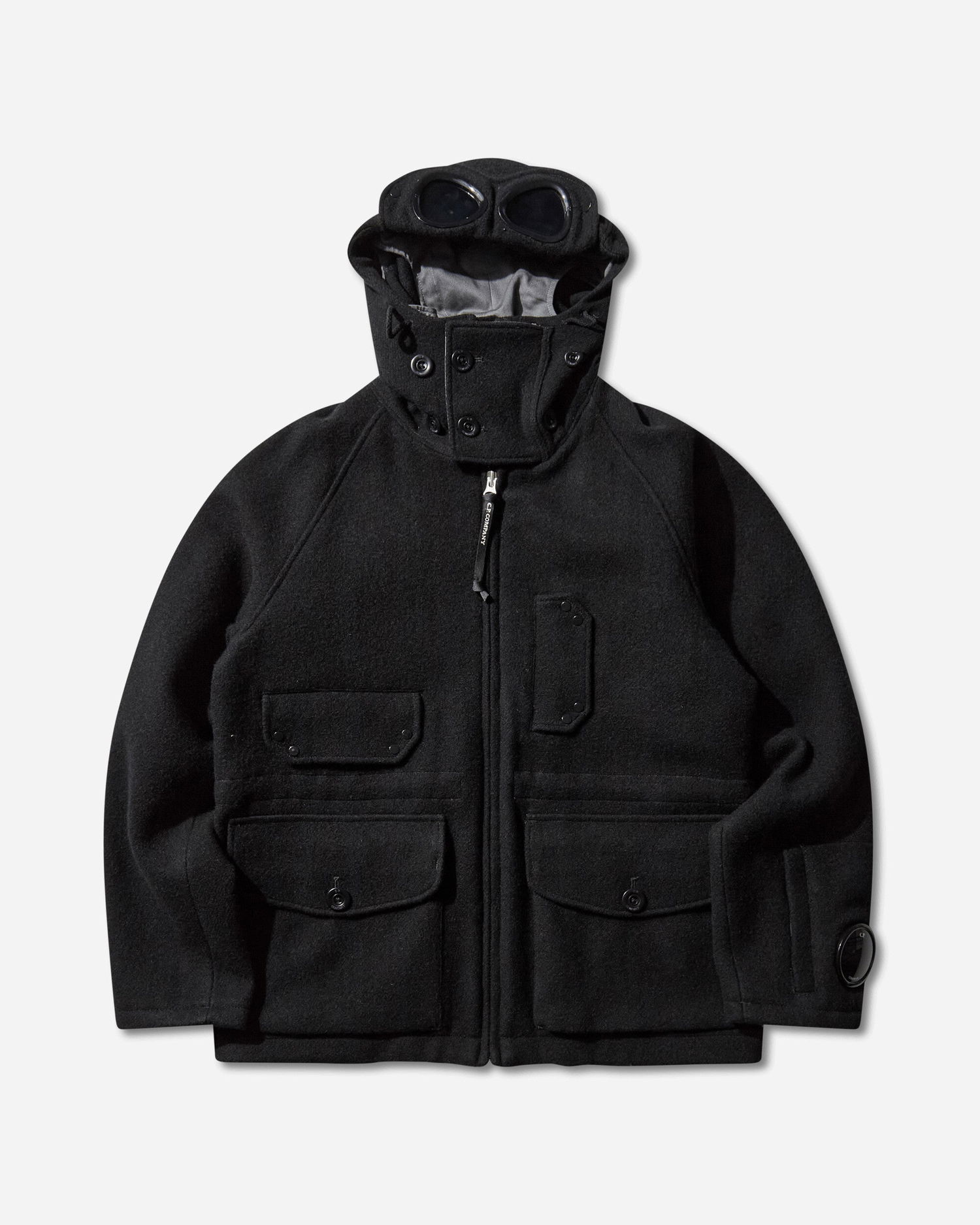 Jakna C.P. Company Duffel Medium Jacket Črna | 19CMOW148A-006168A 999, 1